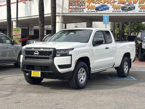 Glacier White 2026 Nissan Frontier S