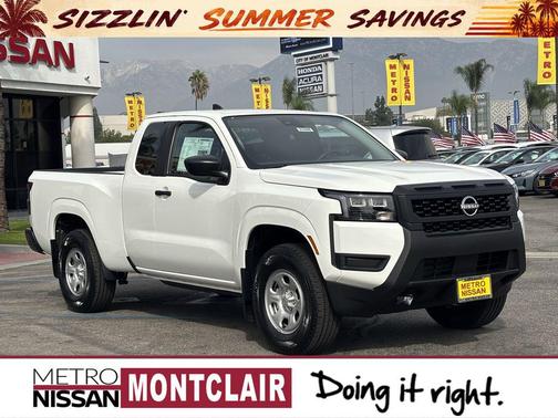 Glacier White 2026 Nissan Frontier S