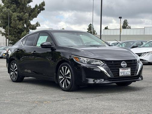 Super Black 2024 Nissan Sentra SV