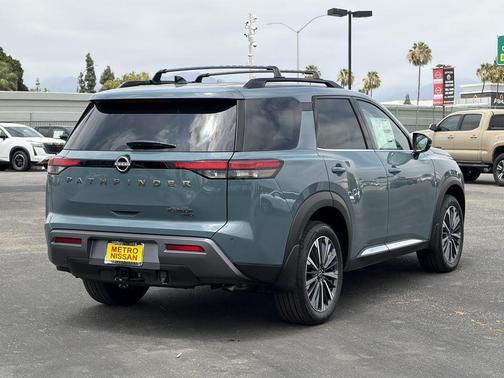 Teal 2026 Nissan Pathfinder Platinum