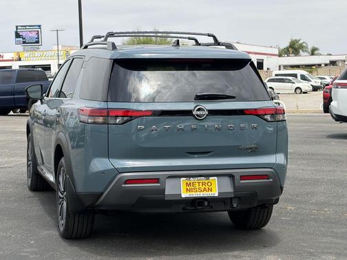 Teal 2026 Nissan Pathfinder Platinum