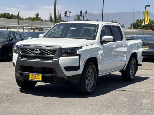 Glacier White 2026 Nissan Frontier SV