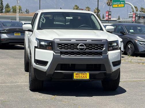 Glacier White 2026 Nissan Frontier SV