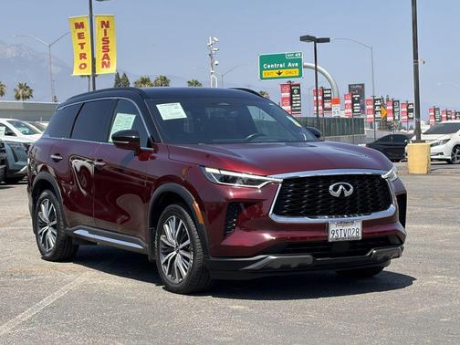 Deep Bordeaux/Black Obsidian 2023 INFINITI QX60 AUTOGRAPH