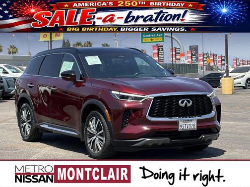 Deep Bordeaux/Black Obsidian 2023 INFINITI QX60 AUTOGRAPH