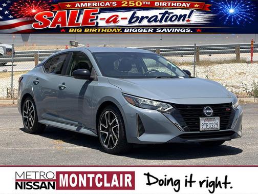 Gray Metallic 2025 Nissan Sentra SR