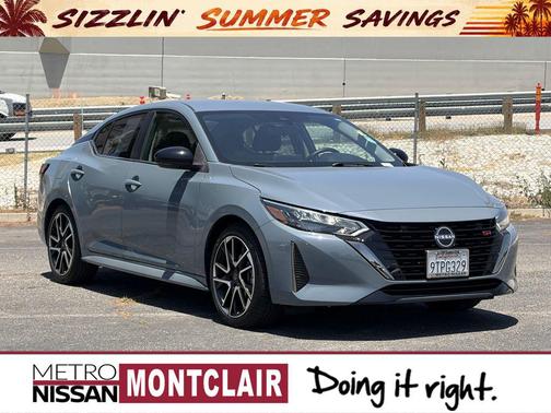 Gray Metallic 2025 Nissan Sentra SR
