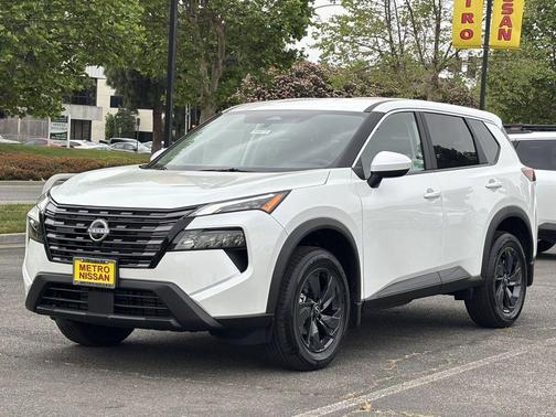 White Pearl 2026 Nissan Rogue SV