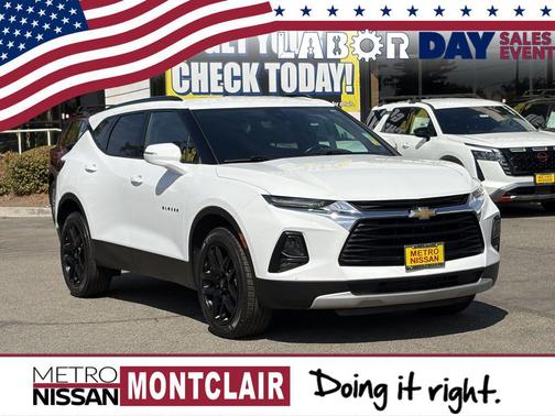 Summit White 2022 Chevrolet Blazer 3LT