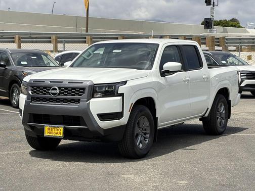 Glacier White 2026 Nissan Frontier SV