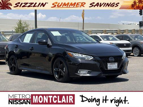 Super Black 2022 Nissan Sentra SR