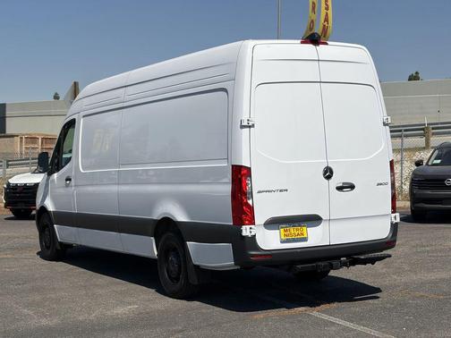 Grey White 2025 Mercedes-Benz Sprinter 2500 High Roof