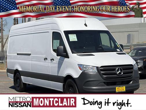Grey White 2025 Mercedes-Benz Sprinter 2500 High Roof