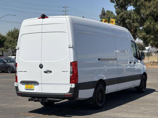 Grey White 2025 Mercedes-Benz Sprinter 2500 High Roof