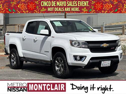 Summit White 2017 Chevrolet Colorado Z71