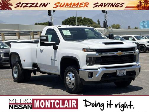 Summit White 2024 Chevrolet Silverado 3500 LT
