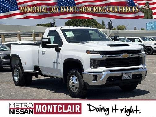 Summit White 2024 Chevrolet Silverado 3500 LT