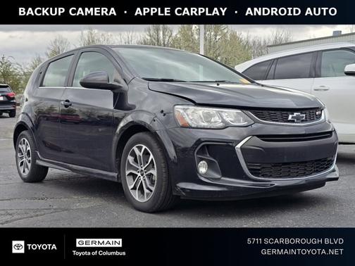 Mosaic Black Metallic 2020 Chevrolet Sonic FWD Hatchback LT 5-Door