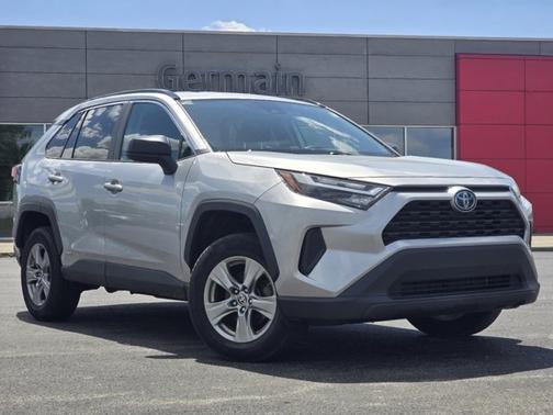 Silver Sky Metallic 2023 Toyota RAV4 Hybrid LE