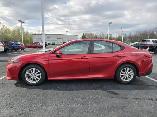 Supersonic Red 2025 Toyota Camry LE