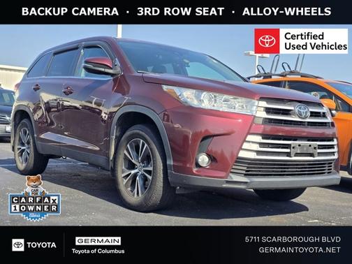 Ooh La La Rouge Mica 2019 Toyota Highlander LE Plus