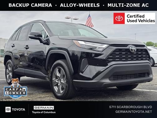 Midnight Black Metallic 2025 Toyota RAV4 XLE