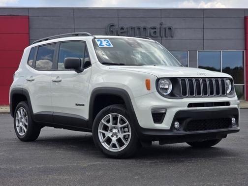Alpine White Clearcoat 2023 Jeep Renegade Latitude