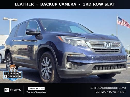 Obsidian Blue Pearl 2022 Honda Pilot AWD EX-L