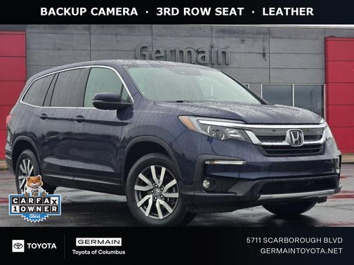 Obsidian Blue Pearl 2022 Honda Pilot AWD EX-L