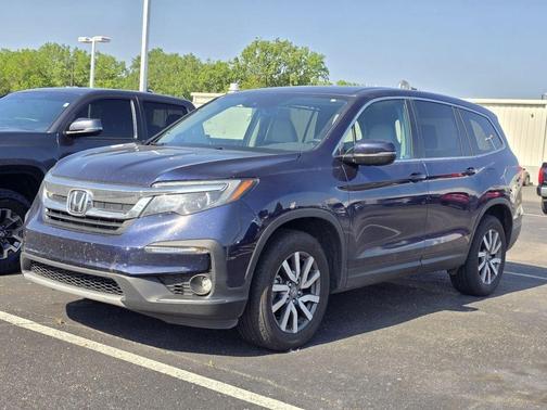 Obsidian Blue Pearl 2022 Honda Pilot AWD EX-L