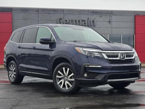 Obsidian Blue Pearl 2022 Honda Pilot AWD EX-L