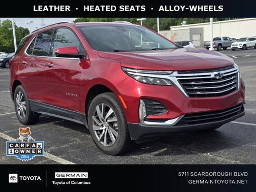 Radiant Red Tintcoat 2024 Chevrolet Equinox Premier w/1LZ