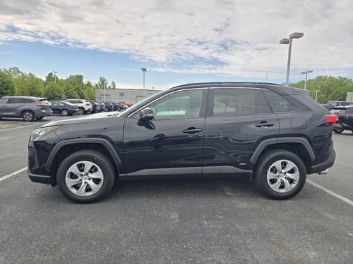 Midnight Black Metallic 2022 Toyota RAV4 Hybrid LE