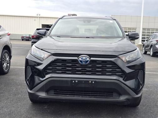Midnight Black Metallic 2022 Toyota RAV4 Hybrid LE