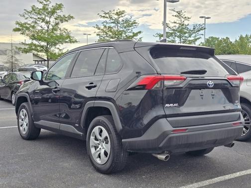Midnight Black Metallic 2022 Toyota RAV4 Hybrid LE