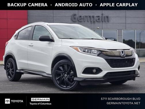 Platinum White Pearl 2021 Honda HR-V 2WD Sport