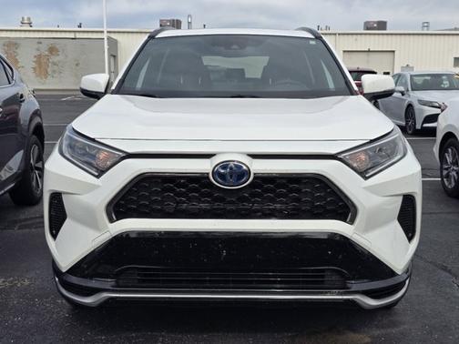 Super White 2021 Toyota RAV4 Prime SE