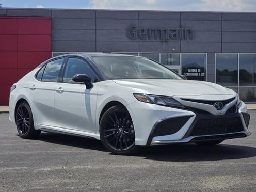Midnight Black Metallic 2023 Toyota Camry XSE