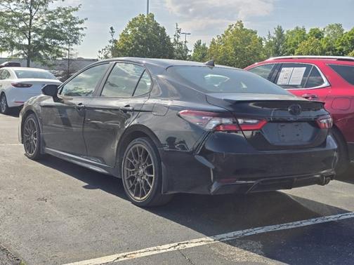 Midnight Black Metallic 2023 Toyota Camry SE