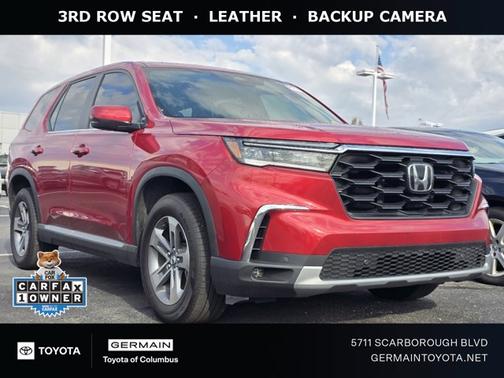 Radiant Red Metallic II 2025 Honda Pilot EX-L