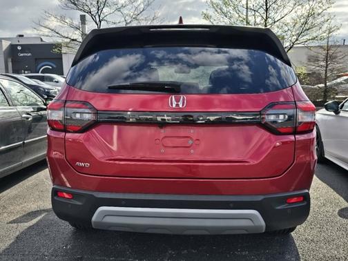 Radiant Red Metallic II 2025 Honda Pilot EX-L