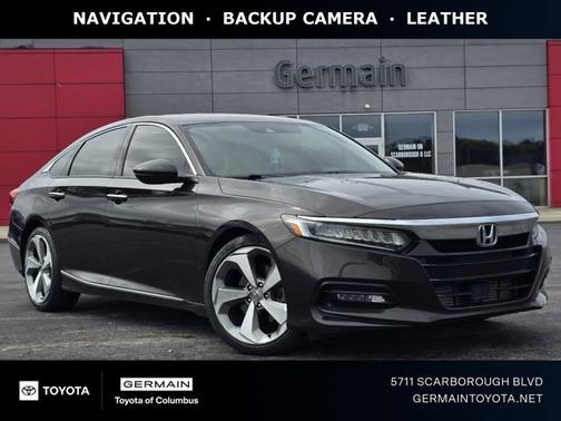 Crystal Black Pearl 2018 Honda Accord Touring