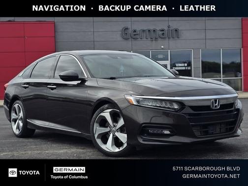 Crystal Black Pearl 2018 Honda Accord Touring