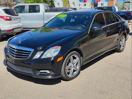 Black 2010 Mercedes-Benz E-Class 4MATIC