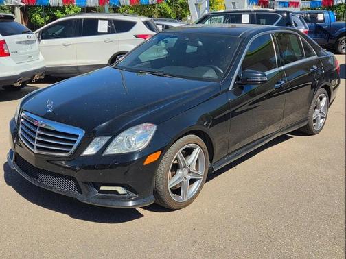 Black 2010 Mercedes-Benz E-Class 4MATIC