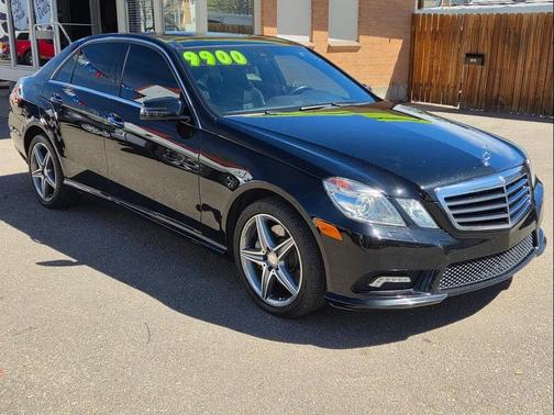 Black 2010 Mercedes-Benz E-Class 4MATIC