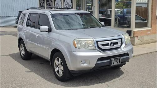 Alabaster Silver Metallic 2010 Honda Pilot EX-L