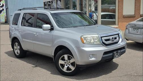 Alabaster Silver Metallic 2010 Honda Pilot EX-L
