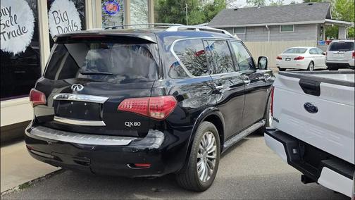 Black Obsidian 2017 INFINITI QX80 Base