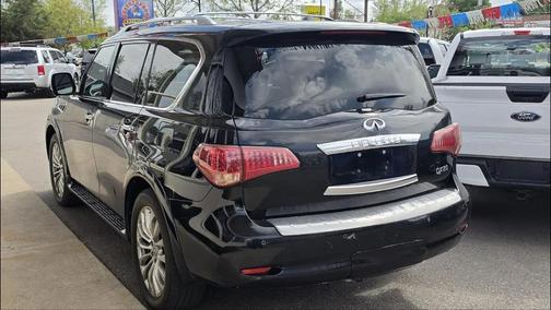 Black Obsidian 2017 INFINITI QX80 Base